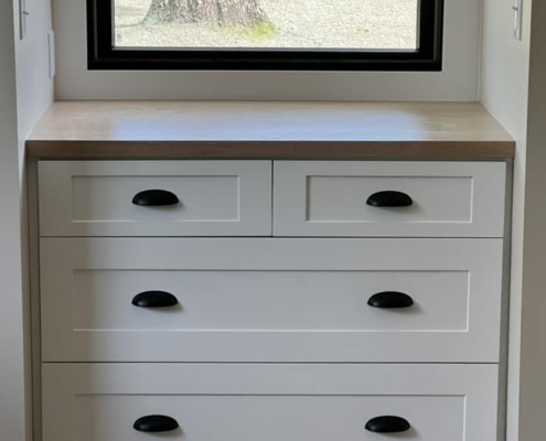 Custom Inset Wall Cabinet