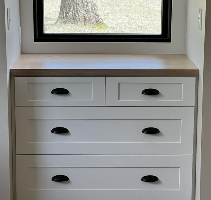 Custom Inset Wall Cabinet