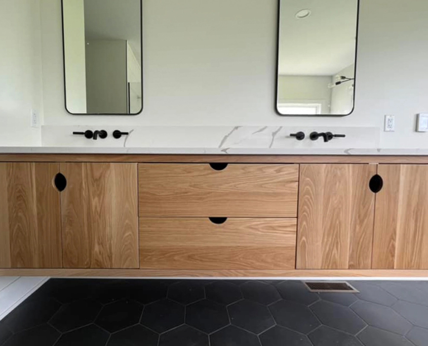 Modern Double Sink Vanity