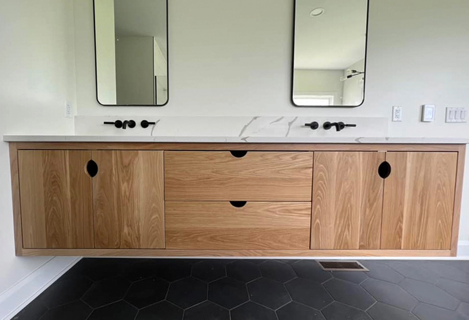 Modern Double Sink Vanity