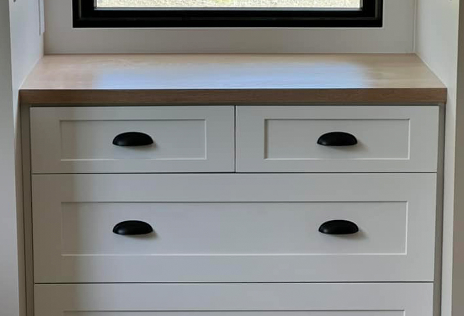 Custom Inset Wall Cabinet